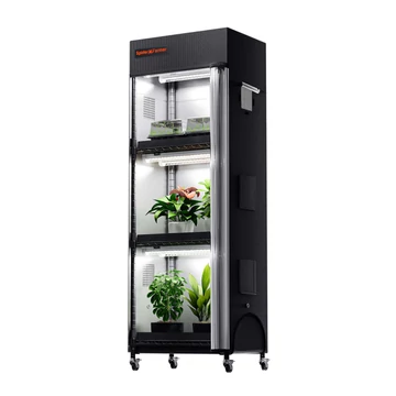 Spider Farmer 4 szintes komplett növényállvány 54 W LED-el, sátorral