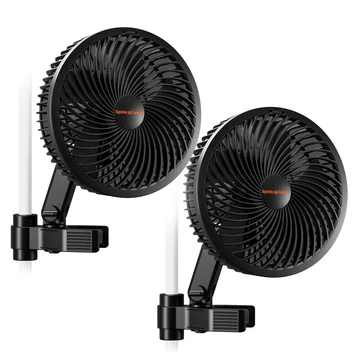 Spider Farmer® Inteligens ClipFan keringető ventilátor - csiptethető 2db-os szett