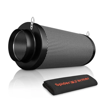 Spider Farmer® 100mm-es levegő szénszűrő csőventilátorhoz