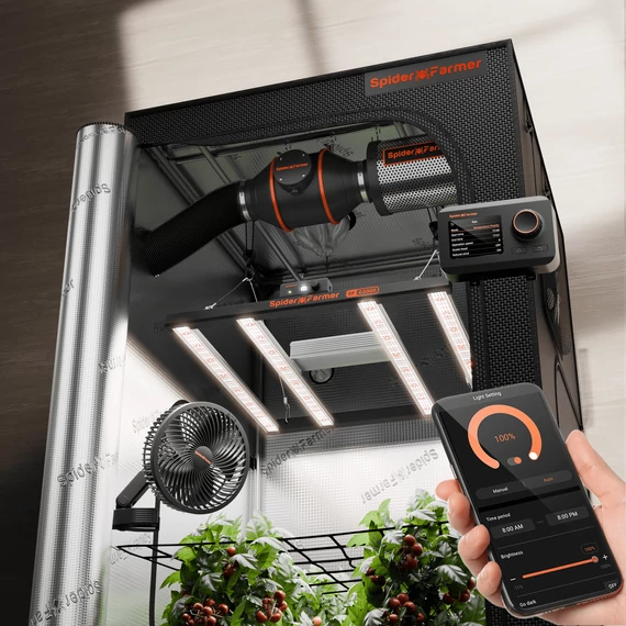 Spider Farmer® G3000 komplett szett - GGS digitális kontrollerrel
