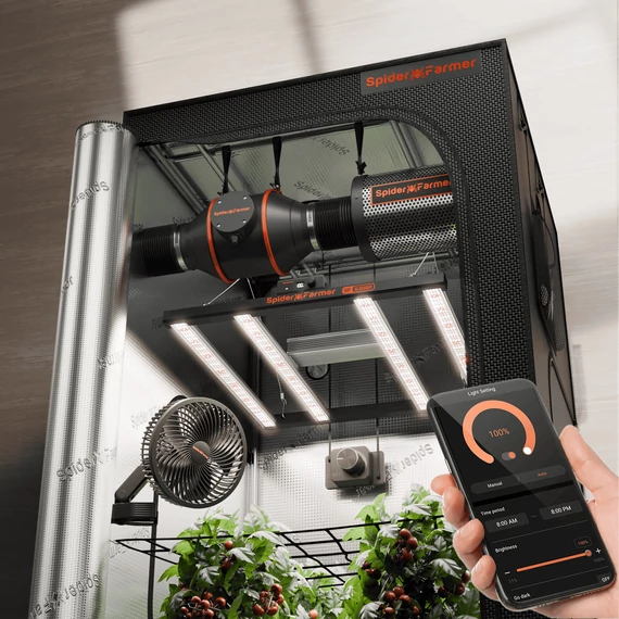Spider Farmer® G3000 komplett szett sebességszabályozóval