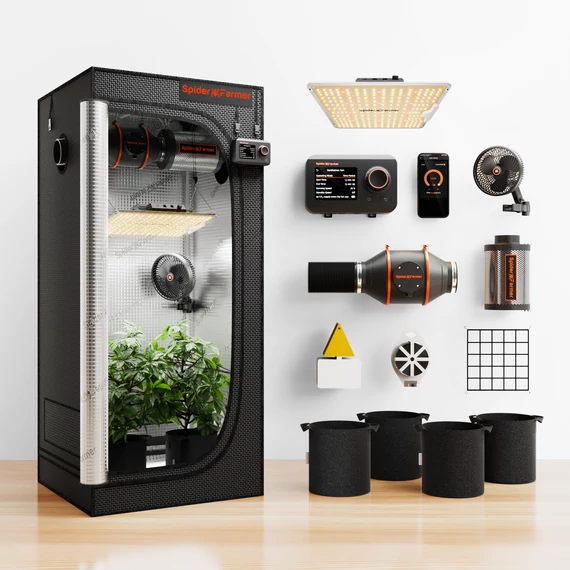 Spider Farmer® SF1000 EVO komplett szett - GGS digitális kontrollerrel