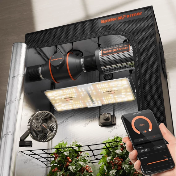 Spider Farmer® SF2000 EVO komplett szett sebességszabályozóval
